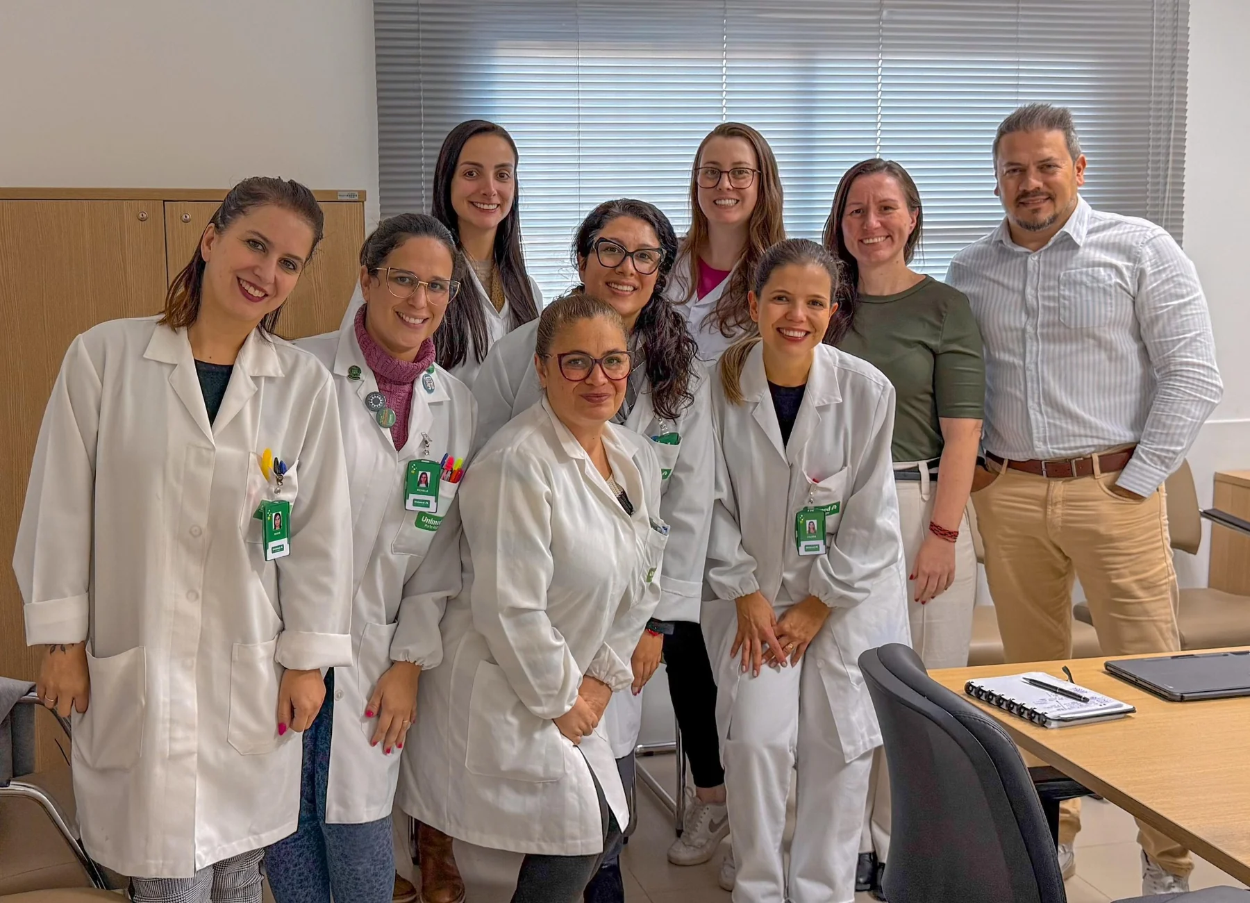 Participantes de treinamento Academy Brasil