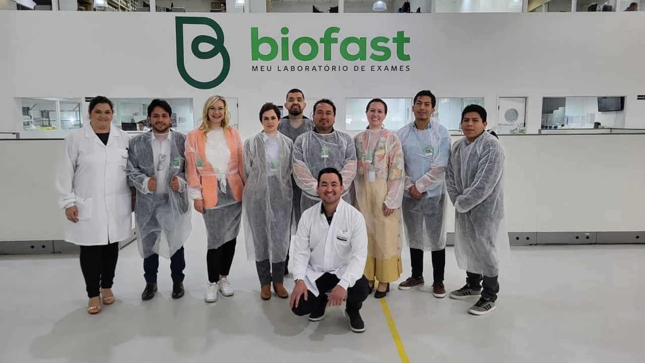 Treinamento com parceiro Biofast